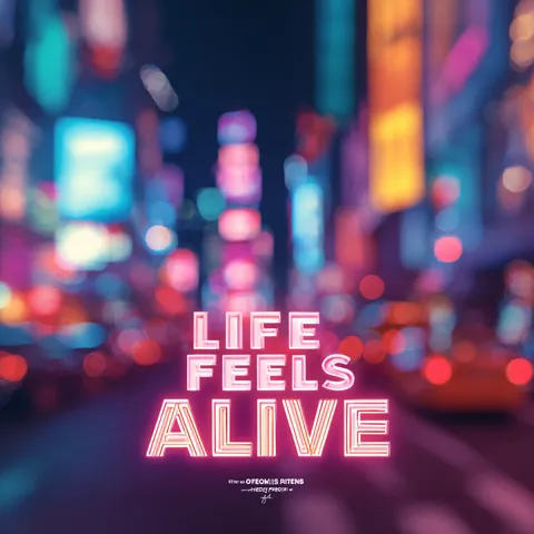 Cover art: Life Feels Alive
