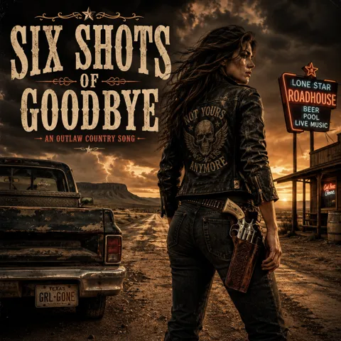 Cover art: Six Shots of Goodbye