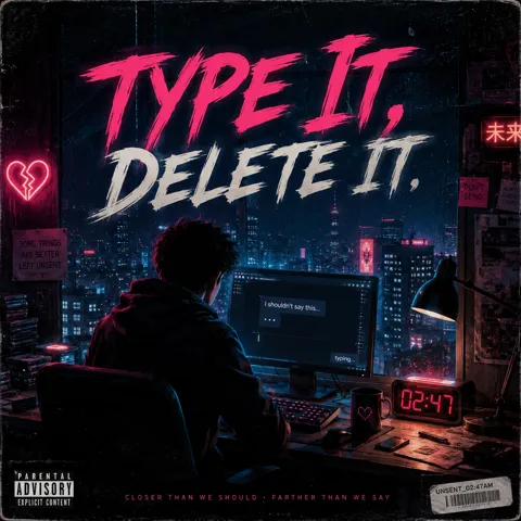 Cover art: Type It, Delete It